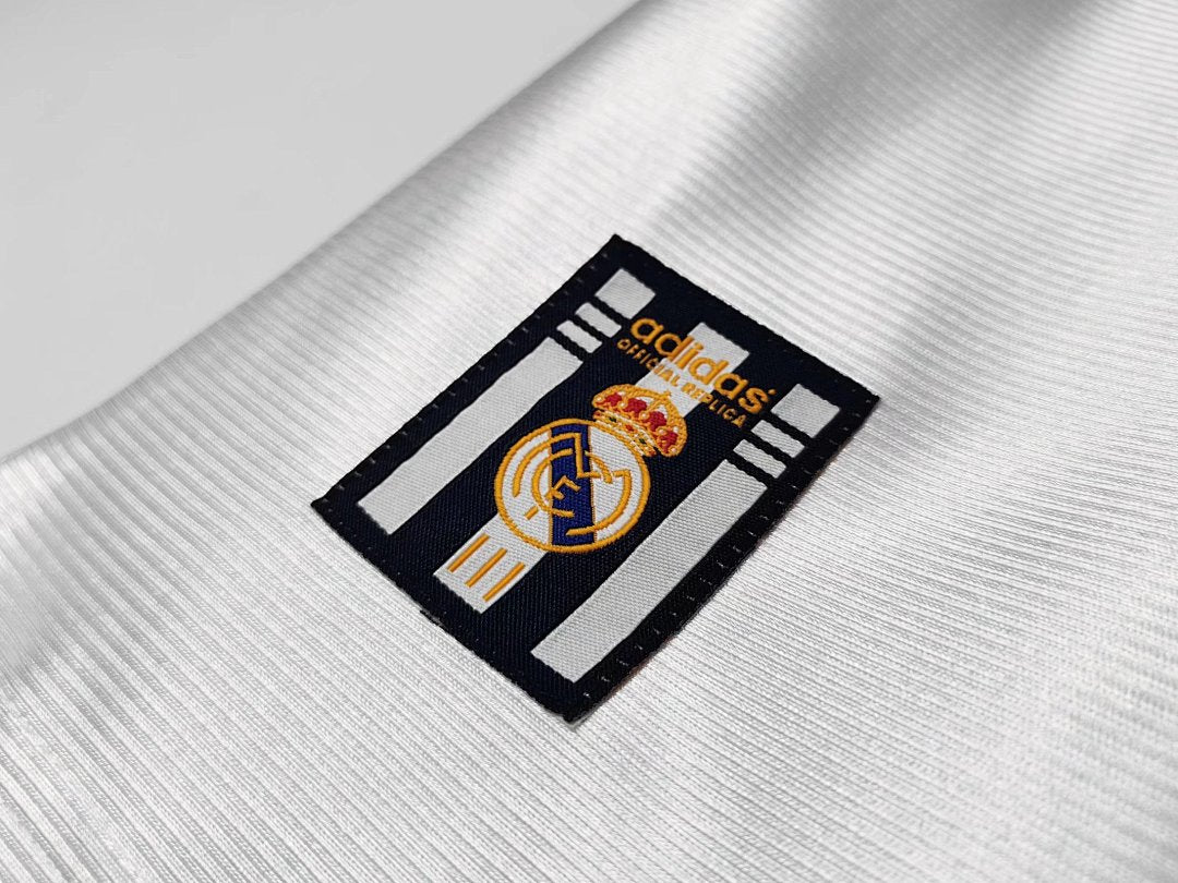 Real Madrid 1998/00 Retro Home Jersey - photo 4