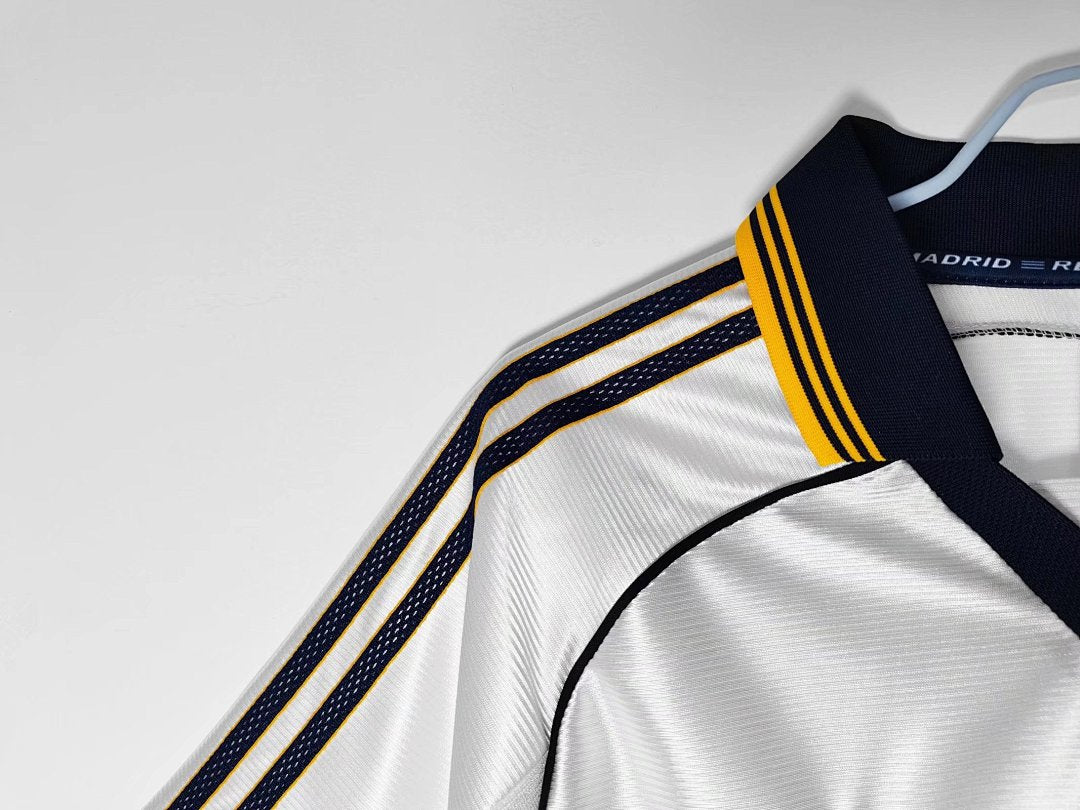 Real Madrid 1998/00 Retro Home Jersey - photo 6