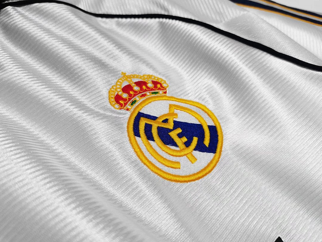 Real Madrid 1998/00 Retro Home Jersey - photo 8