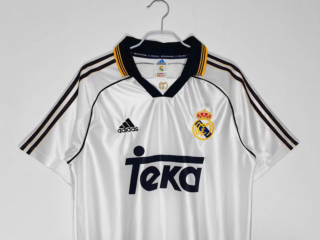 Real Madrid 1998/00 Retro Home Jersey - photo 11
