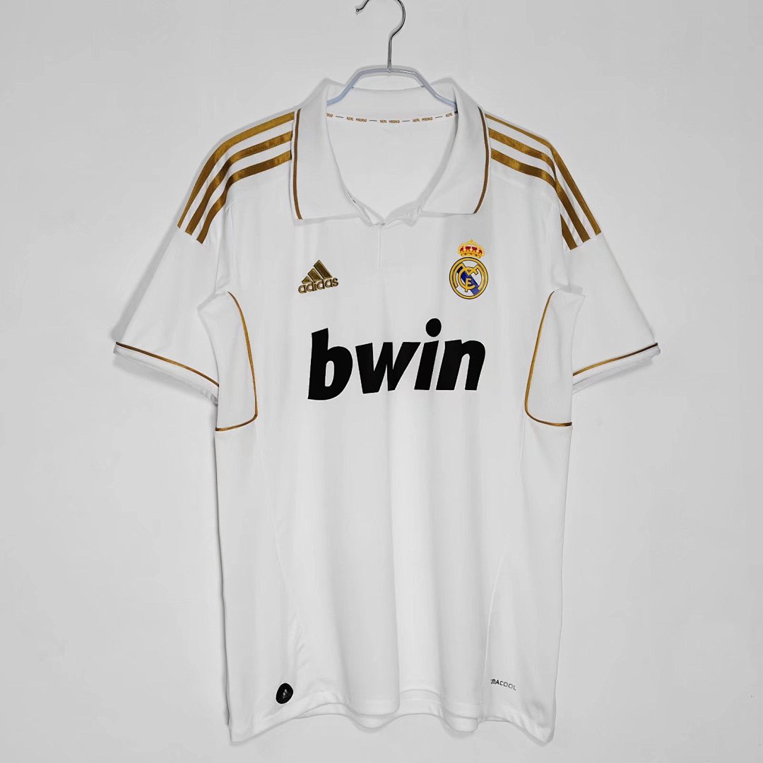 Real Madrid 2011/12 Retro Home Jersey - front