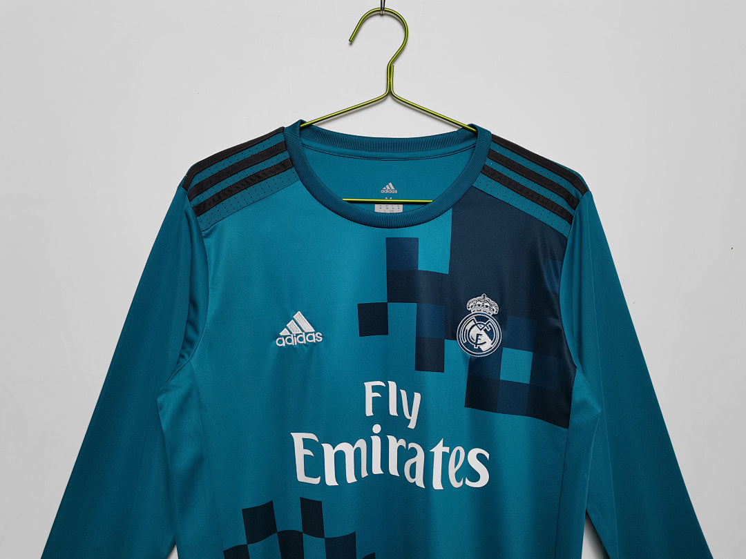 Real Madrid 2017/18 Retro Third Long-Sleeve Jersey - photo 6