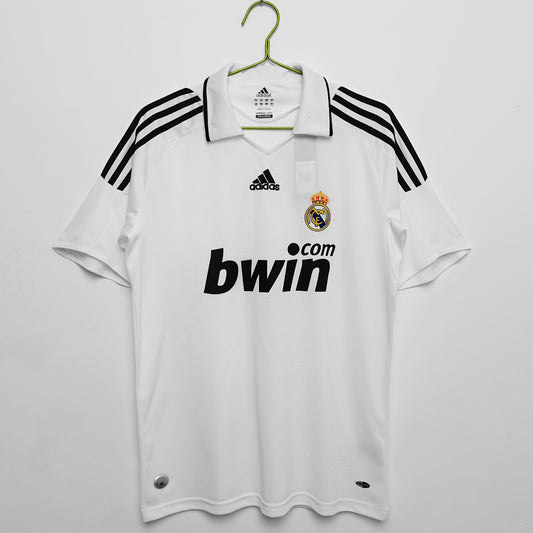 Real Madrid 2008/09 Retro Home Jersey - front