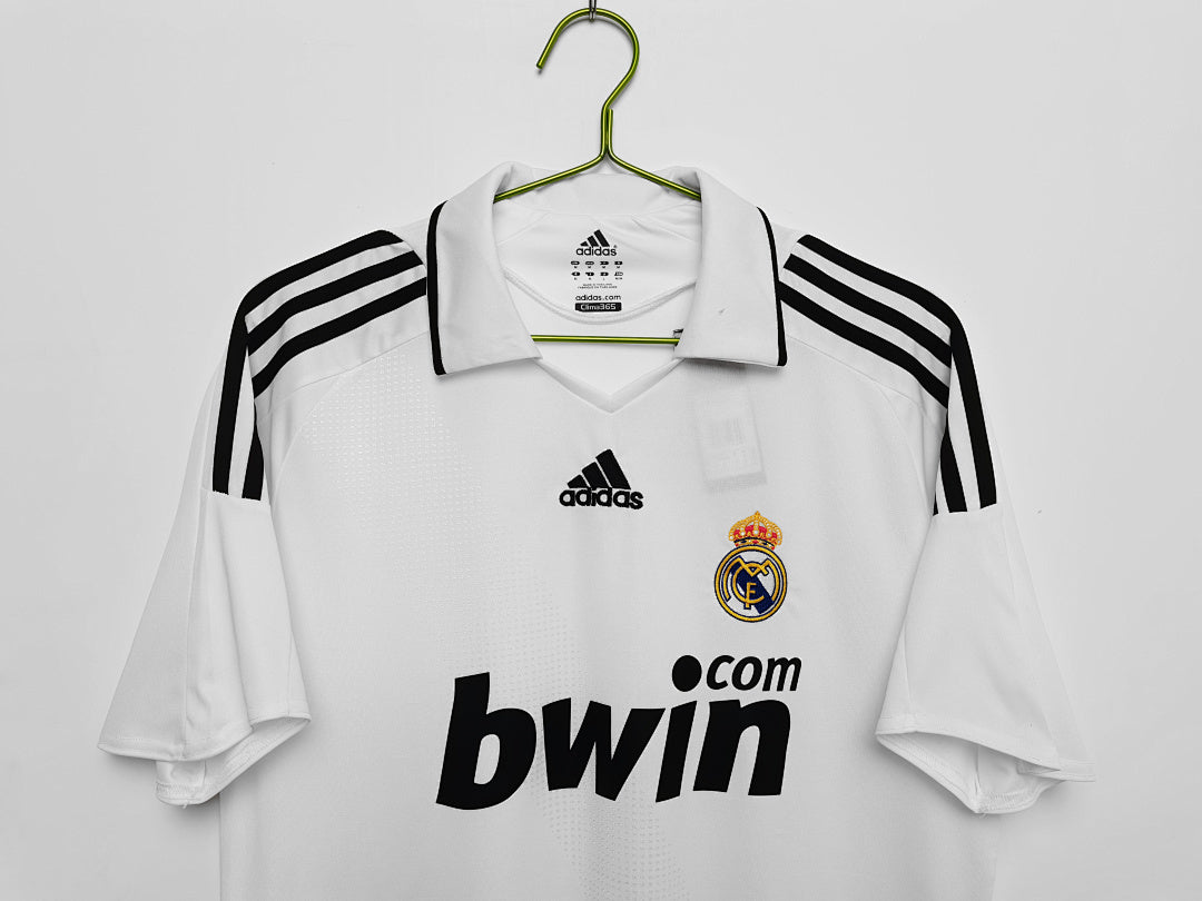 Real Madrid 2008/09 Retro Home Jersey - photo 4