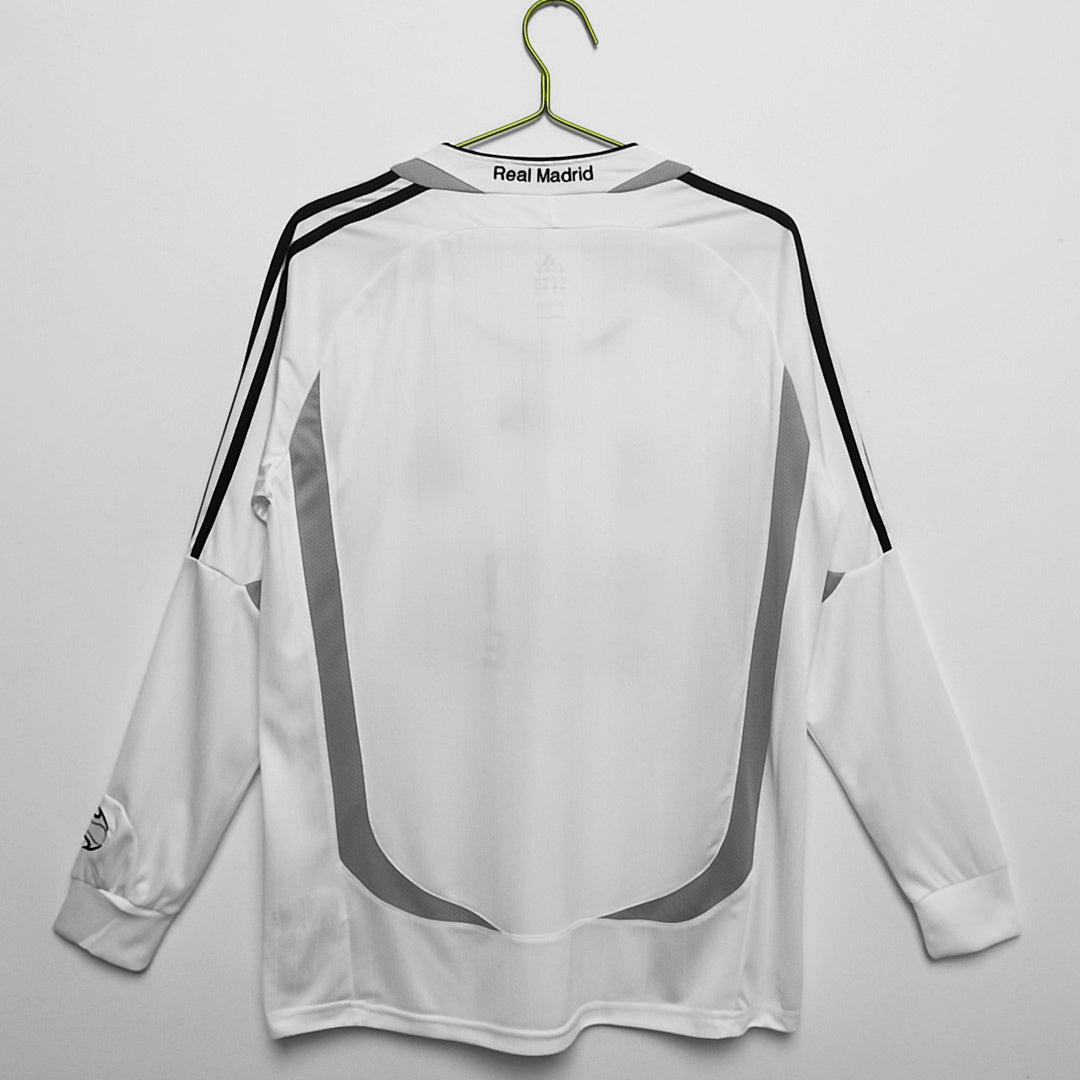Real Madrid 2006/07 Retro Home Long-Sleeve Jersey - photo 13
