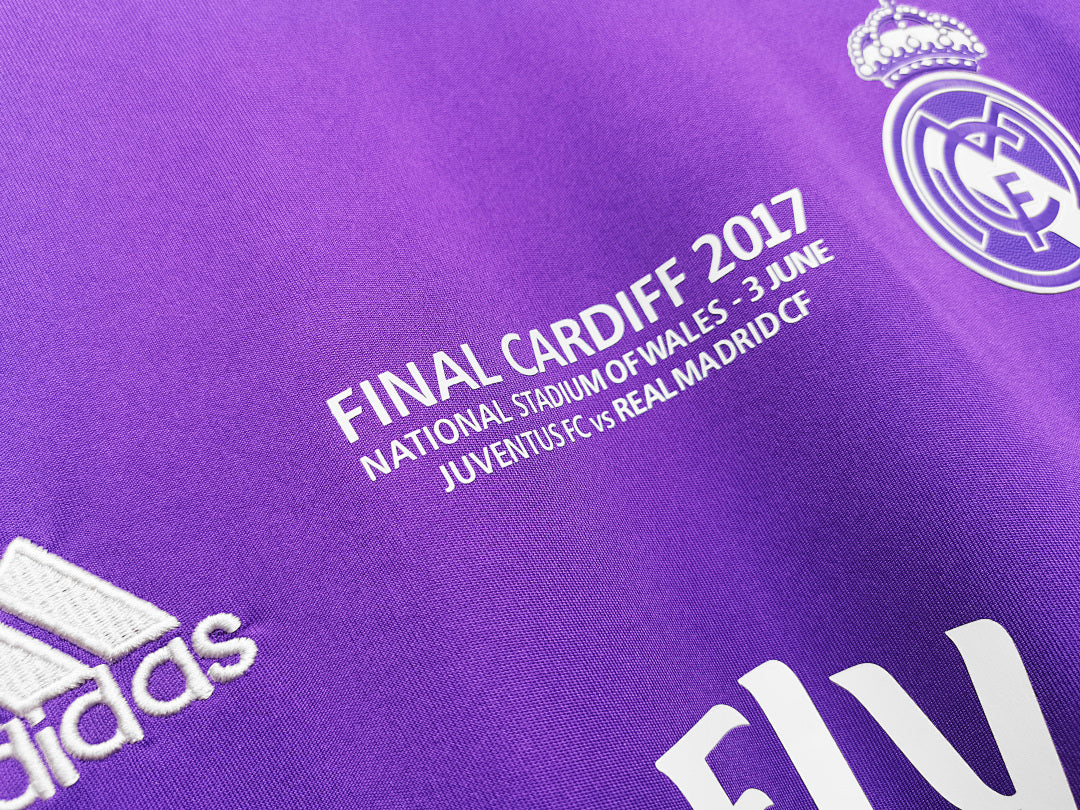 Real Madrid 2016/17 Retro Away Long-Sleeve Jersey - photo 5