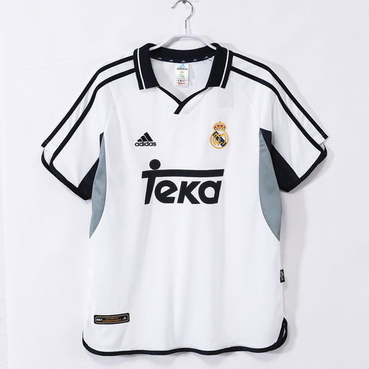 Real Madrid 2000/01 Retro Home Jersey - front