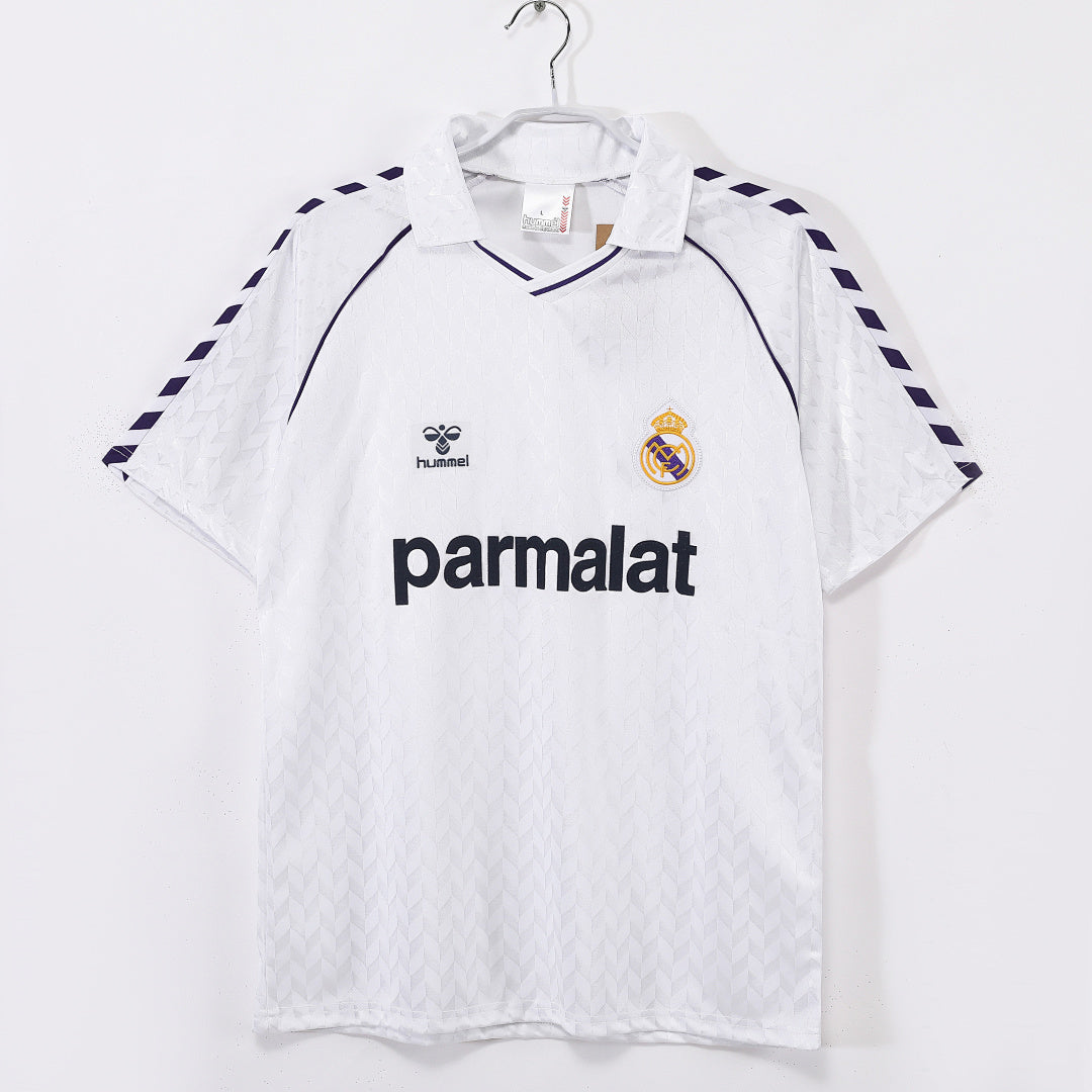 Real Madrid 1986/87 Retro Home Jersey - front