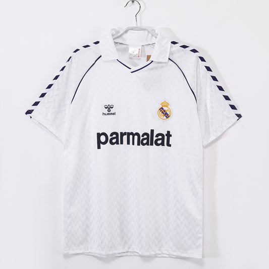 Real Madrid 1986/87 Retro Home Jersey - front