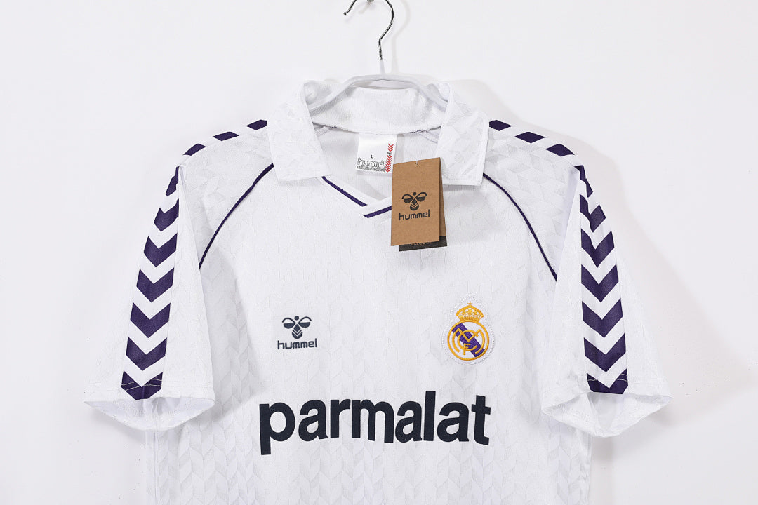 Real Madrid 1986/87 Retro Home Jersey - photo 5