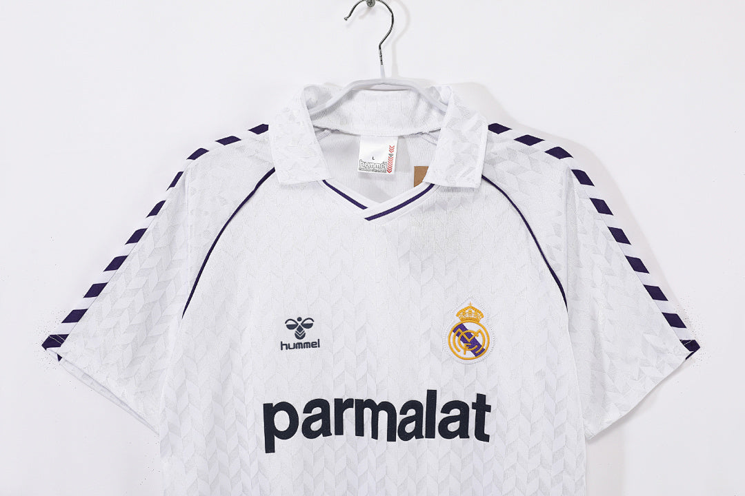 Real Madrid 1986/87 Retro Home Jersey - photo 8