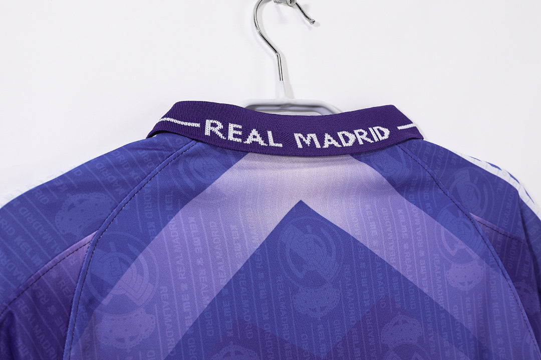 Real Madrid 1996/97 Retro Away Jersey - photo 2