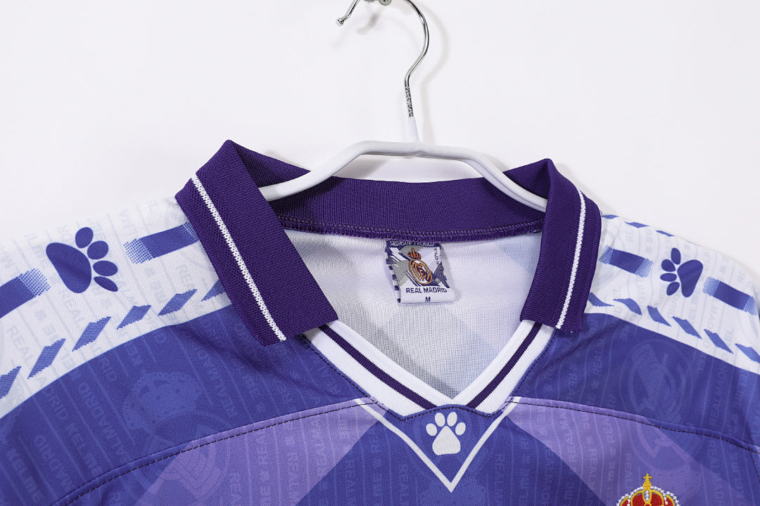 Real Madrid 1996/97 Retro Away Jersey - photo 8