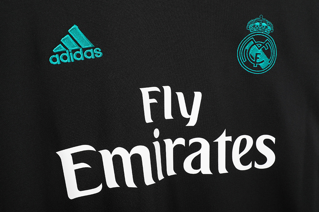 Real Madrid 2017/18 Retro Away Long-Sleeve Jersey - photo 7