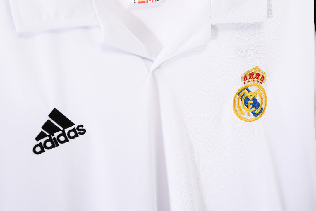 Real Madrid 2002/03 Retro Home Long-Sleeve Jersey - photo 7