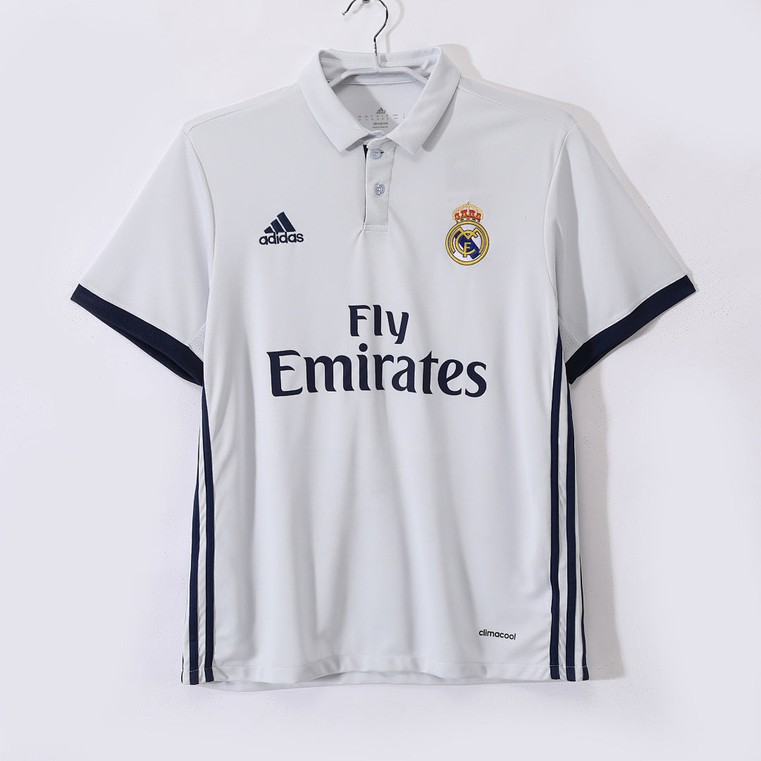 Real Madrid 2016/17 Retro Home Jersey - front