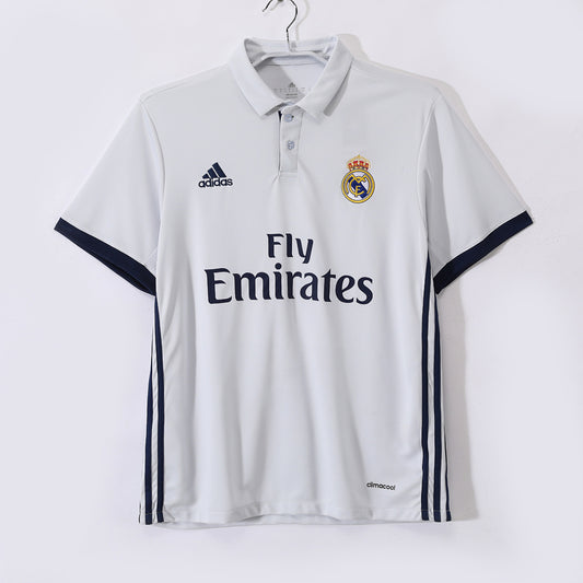 Real Madrid 2016/17 Retro Home Jersey - front