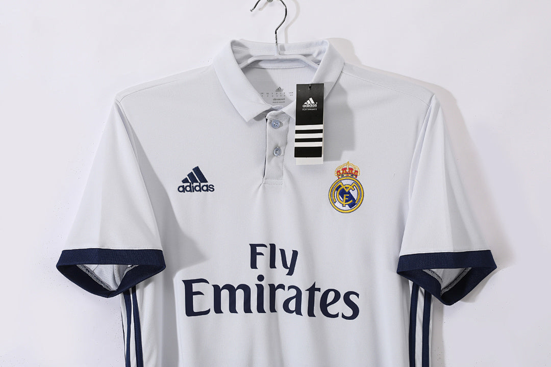 Real Madrid 2016/17 Retro Home Jersey - photo 5