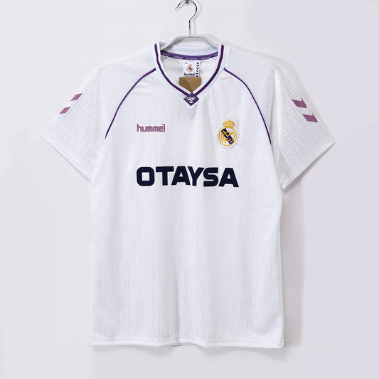 Real Madrid 1990/92 Retro Home Jersey - front