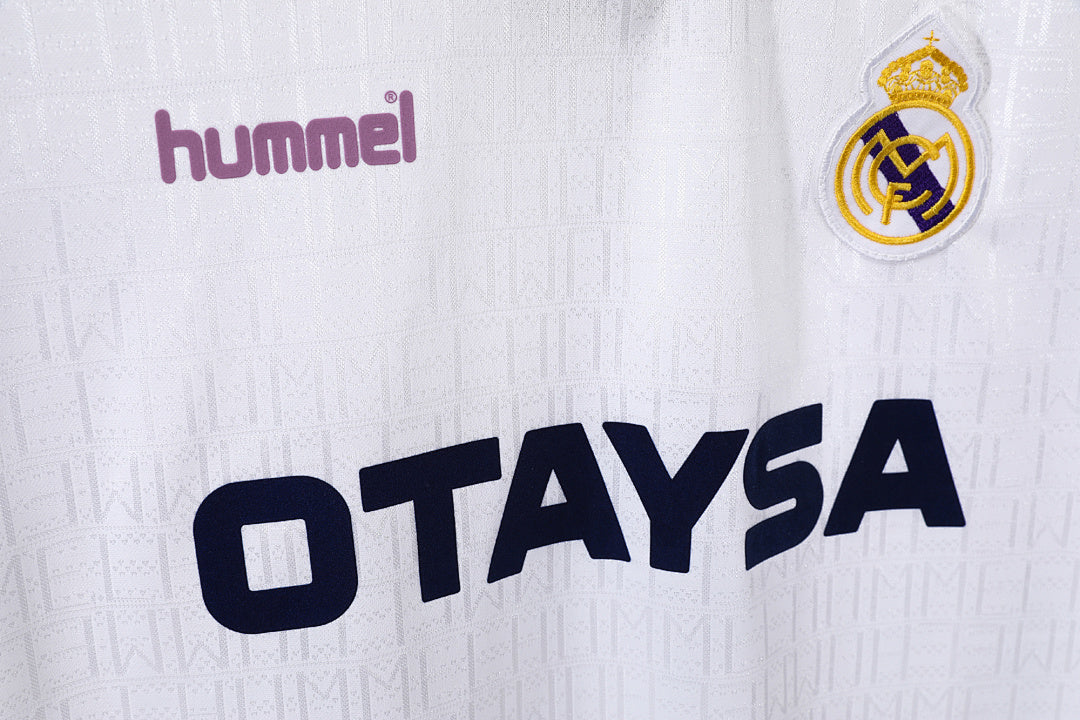 Real Madrid 1990/92 Retro Home Jersey - photo 6