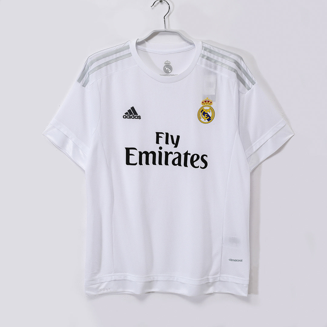 Real Madrid 2015/16 Retro Home Jersey - front