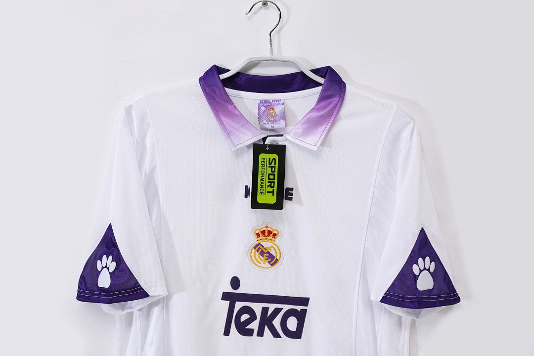 Real Madrid 1997/98 Retro Home Jersey - photo 5