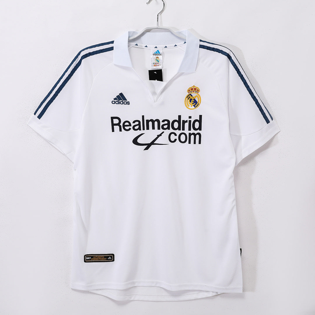 Real Madrid 2001/02 Retro Home Jersey - front