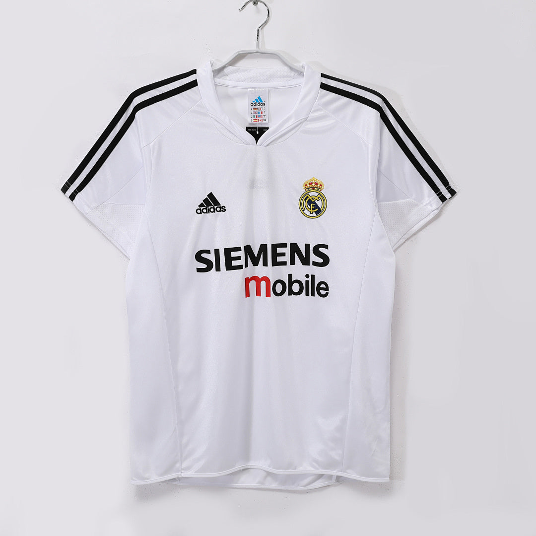 Real Madrid 2004/05 Retro Home Jersey - front