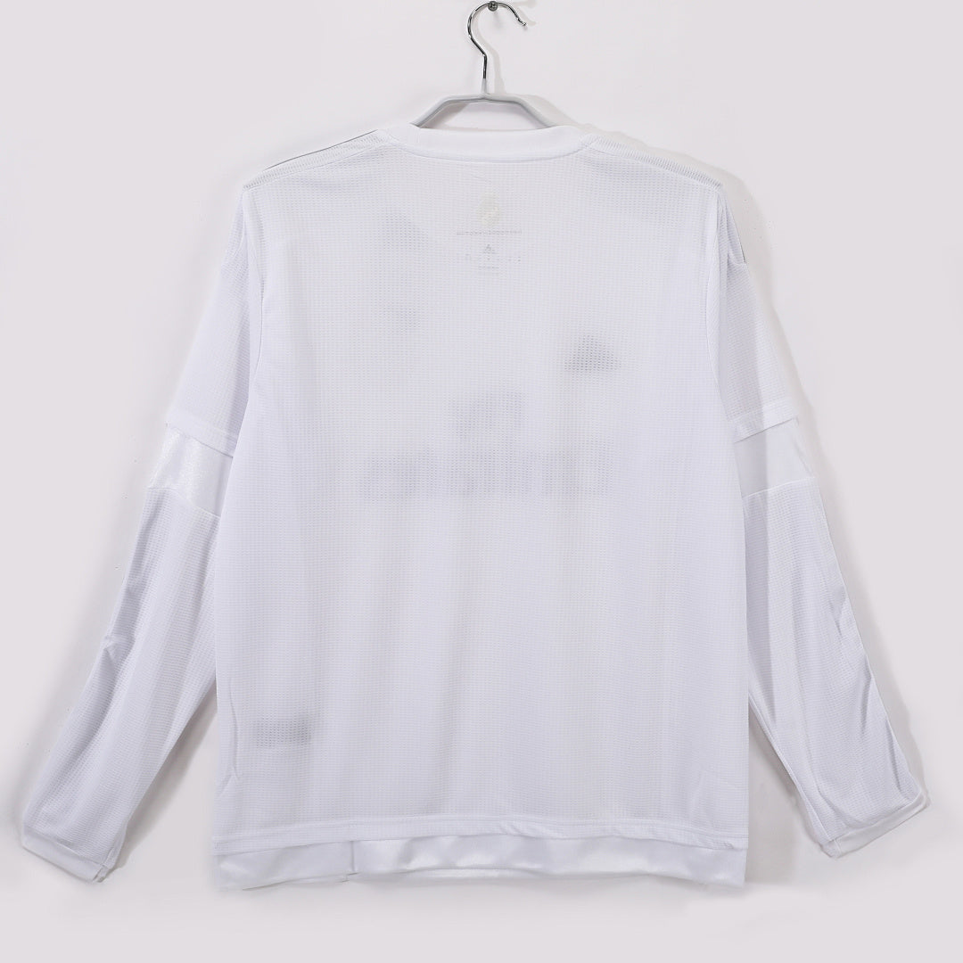 Real Madrid 2015/16 Retro Home Long-Sleeve Jersey - photo 3