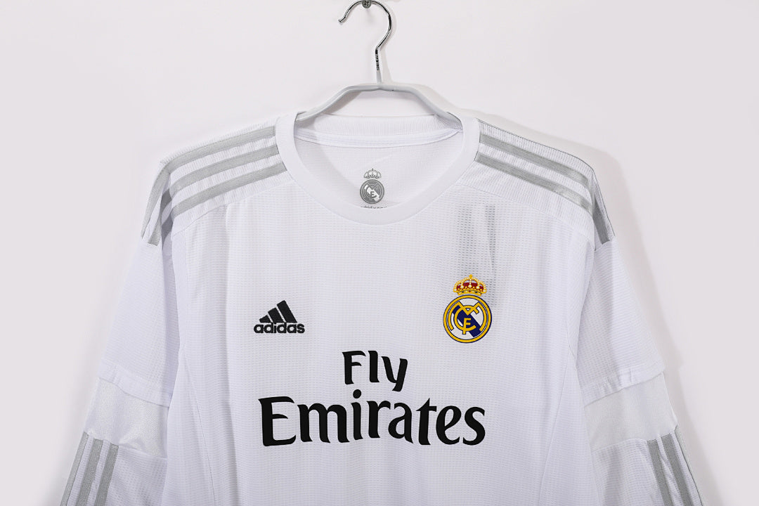Real Madrid 2015/16 Retro Home Long-Sleeve Jersey - photo 9