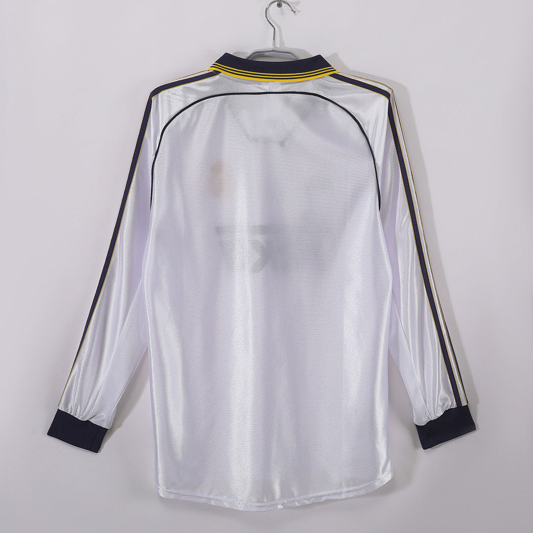 Real Madrid 1998/00 Retro Home Long-Sleeve Jersey - photo 3