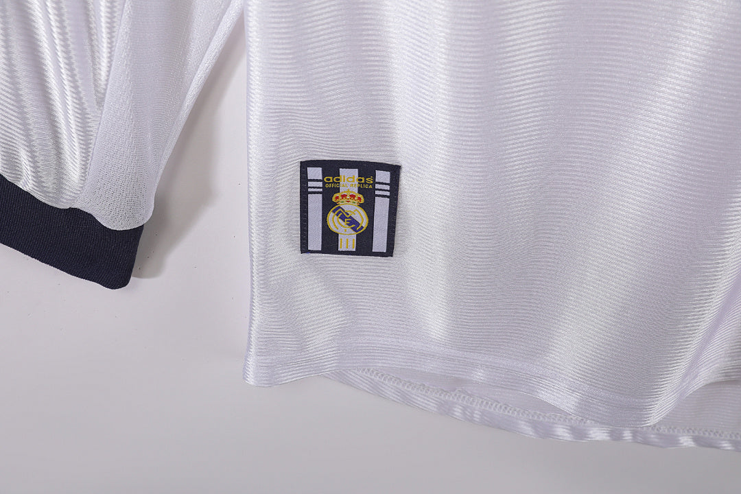 Real Madrid 1998/00 Retro Home Long-Sleeve Jersey - photo 6