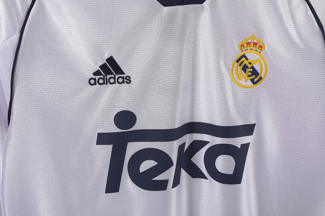 Real Madrid 1998/00 Retro Home Long-Sleeve Jersey - photo 7