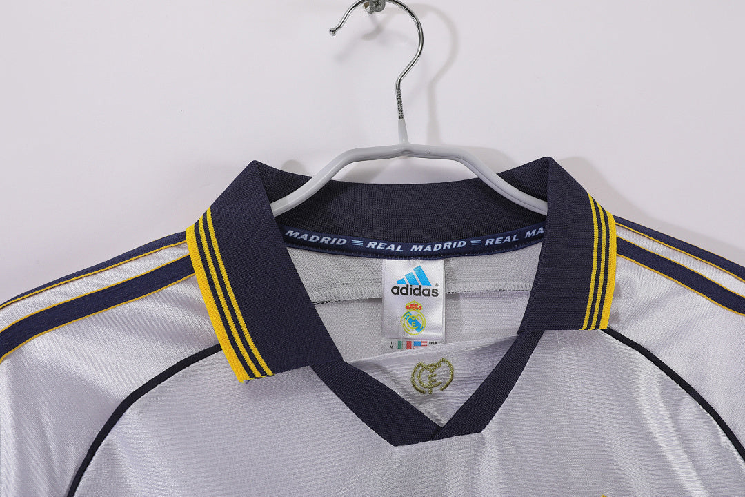 Real Madrid 1998/00 Retro Home Long-Sleeve Jersey - photo 8
