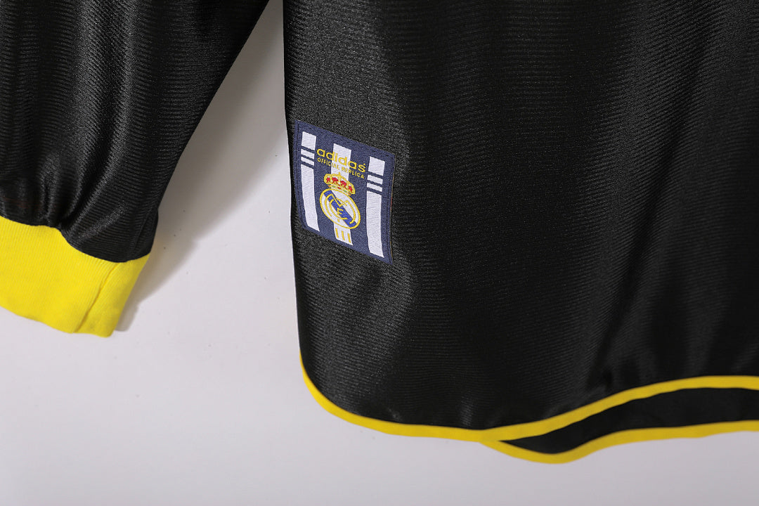 Real Madrid 1999/01 Retro Away Long-Sleeve Jersey - photo 5