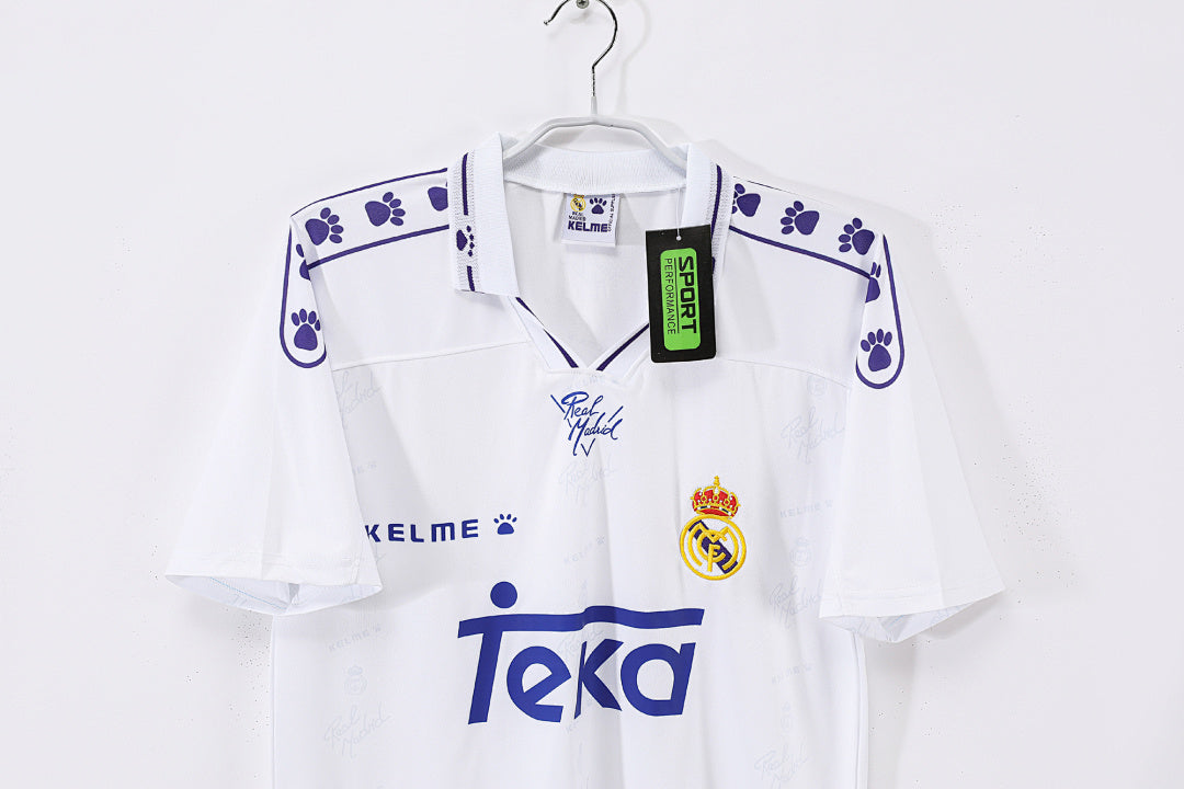 Real Madrid 1994/96 Retro Home Jersey - photo 5