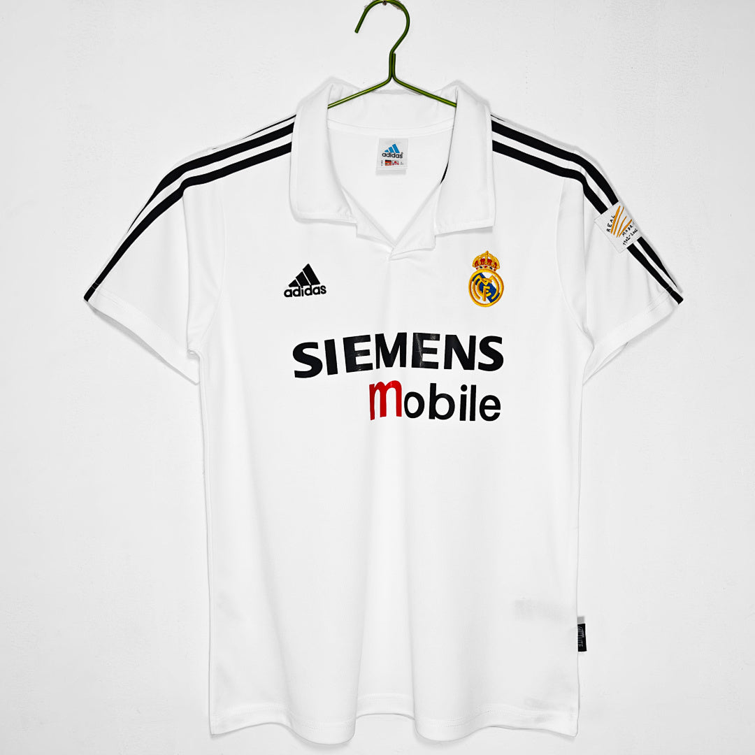 Real Madrid 2002/03 Retro Home Jersey - front