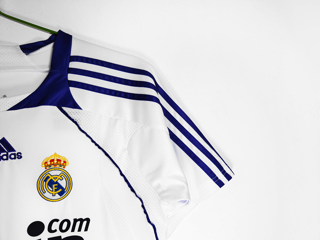 Real Madrid 2007/08 Retro Home Jersey - photo 9