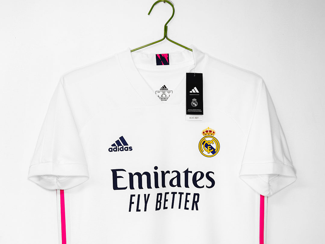 Real Madrid 2020/21 Retro Home Player Jersey - photo 3