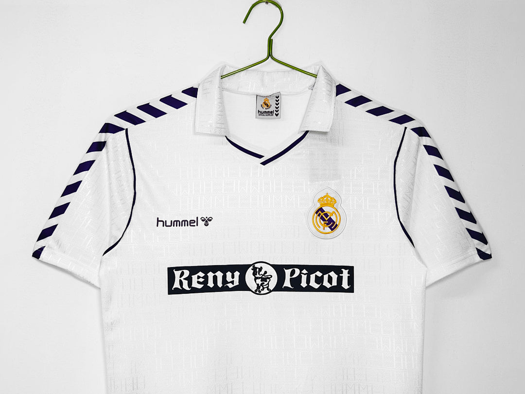 Real Madrid 1988/90 Retro Home Jersey - photo 7