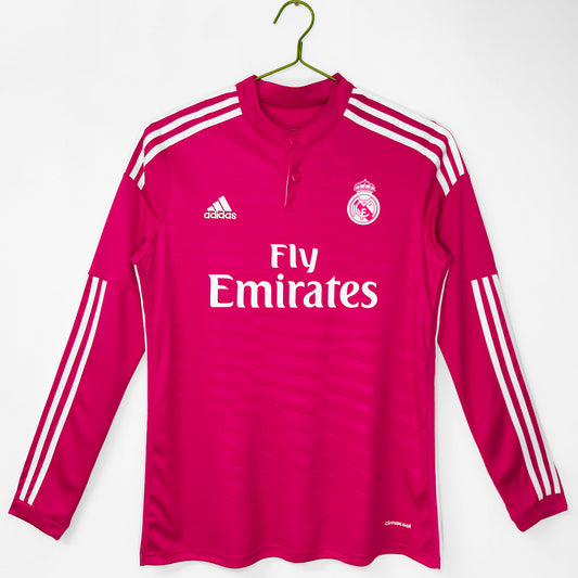 Real Madrid 2014/15 Retro Away Long-Sleeve Jersey - front