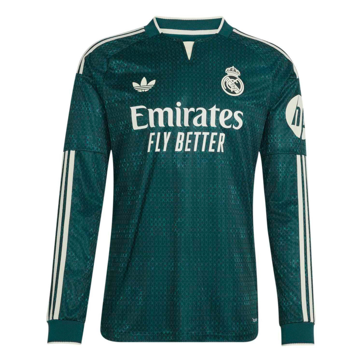 Real Madrid 2026/27 Away Authentic Long-Sleeve Jersey - front