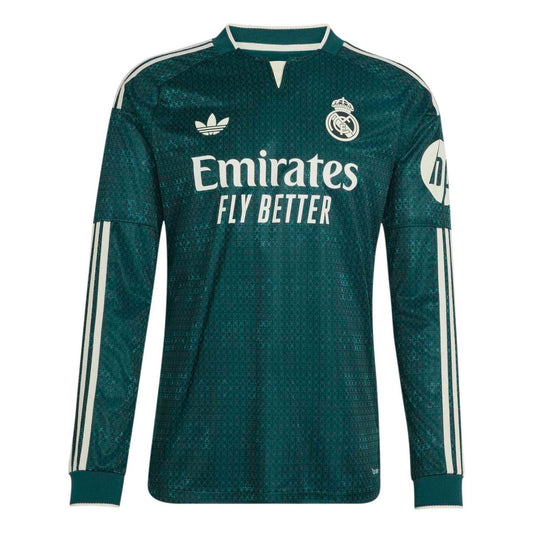 Real Madrid 2026/27 Away Authentic Long-Sleeve Jersey - front