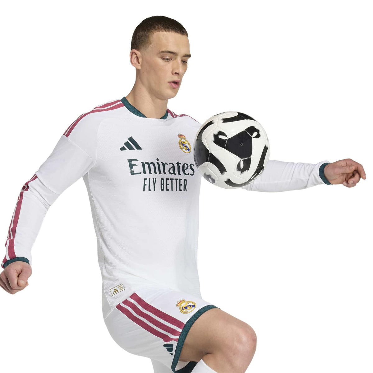 Real Madrid 2026/27 Home Authentic Long-Sleeve Jersey - photo 19