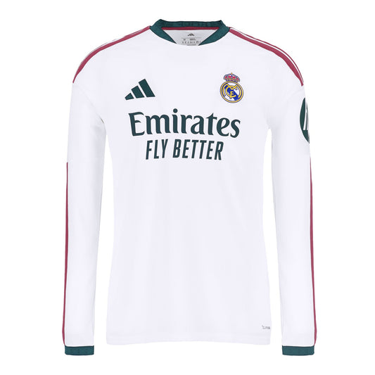 Real Madrid 2026/27 Home Long-Sleeve Fan Jersey - front