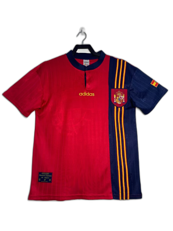 Camisola Espanha 1996 I Casa - Versão Retro