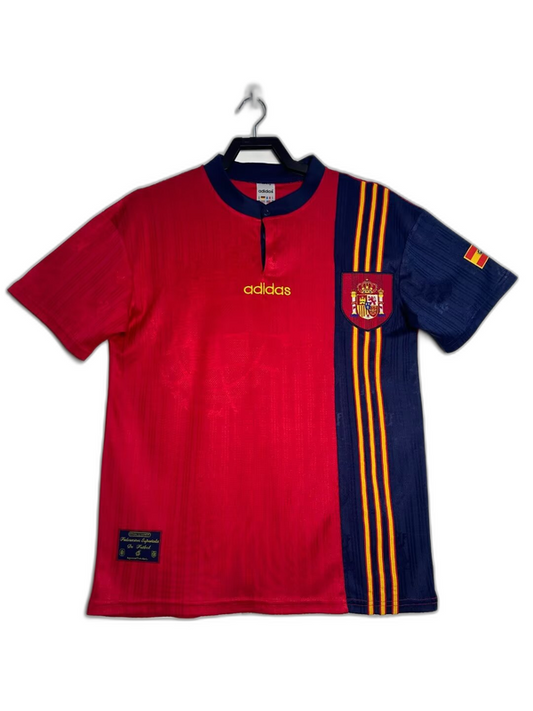 Camisola Espanha 1996 I Casa - Versão Retro