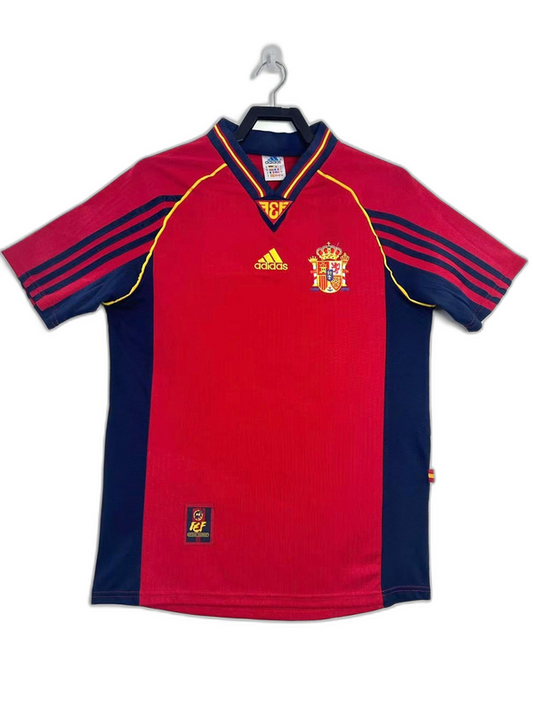 Camisola Espanha 1998 I Casa - Versão Retro