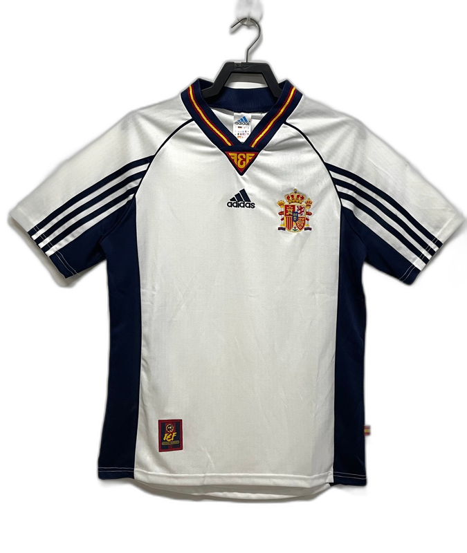 Camisola reserva da Espanha 1998 II - Versão retrô