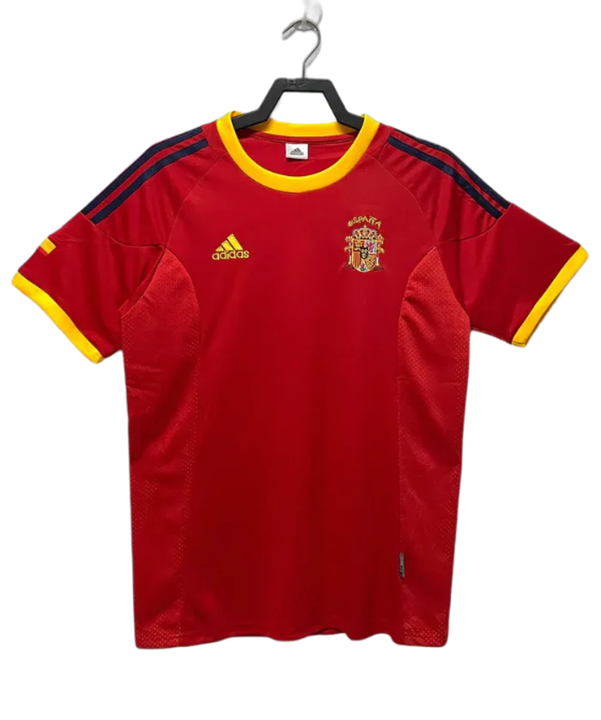 Camisola Espanha 2002 I Casa - Versão Retro